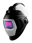 3M Speedglas 9100V 56359 Helmet Assembly - Auto-Darkening Lens - Battery Powered - 3.7 in Viewing Width - 1.8 in Viewing Height - 051141-56359