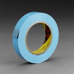 image of 3M Scotch 8898 Blue Strapping Tape - 24 mm Width x 55 m Length - 4.6 mil Thick - 42301