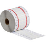 image of Brady Permasleeve 2HX-094-2-WT-SC Die-Cut Printer Sleeve - 0.094 in x 0.197 in - Polyolefin - White - B-7642 - 82061