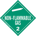 image of Brady Square Green Truck Placards Sign - 63437