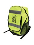 image of Global Glove GLO-1 Hi-Vis Yellow/Green Protective Backpack - 9.5 in Width - 13 in Length - 18 in Height