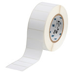 image of Brady THT-17-489-3 Die-Cut Printer Label Roll - 2 in x 1 in - Polyester - White - B-489 - 67101