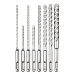 image of Milwaukee MX4 SDS-Plus Cutter Kit 48-20-7663 - 4 in Flute - Solid Carbide - SDS-Plus Shank