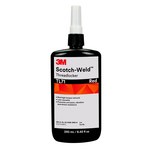image of 3M Scotch-Weld TL71 Red Threadlocker 62614 - High Strength - 8.45 fl oz Bottle