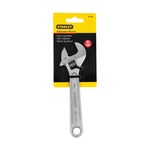 image of Stanley 87-367 Adjustable Wrench - 6 in