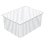 image of Akro-Mils Akro-Grid 33220SCLAR Dividable Grid Container - Clear - Industrial Grade Polymer