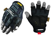 image of Mechanix Wear M-Pact MFL-05 Black XL/2XL Synthetic Leather/Trekdry Mechanic's Gloves - Thermoplastic Elastomer Knuckles Coating - MFL-05-540