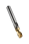 image of Dormer 6.3 mm A022 Stub Length Drill - 135° Point - 2.5 in Standard Flute - Right Hand Cut - 70 mm Overall Length - High-Speed Steel - 0589465