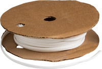 image of Brady Bradymark PVC-7-500 White PVC Continuous Thermal Transfer Printer Heat-Shrink Tubing - 500 ft Length - 0.144 in Min Wire Dia to 0.158 in Max Wire Dia - 662820-63169