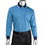 image of PIP Uniform Technology BP801LC-RB-L ESD Polo Shirt - Large - Royal Blue - 45878