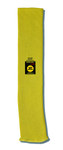 image of Ansell Goldknit 70-128 Yellow Kevlar Cut-Resistant Sleeve - 18 in Length - 076490-03897