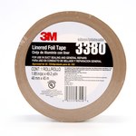 image of 3M 3380 Silver Aluminum Tape - 48 mm Width x 45 m Length - 3.25 mil Total Thickness - 97419
