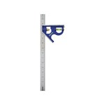 image of Irwin Zinc Combination Square - 16 in Length - 1794471
