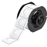 image of Brady B30EP-169-593-WT Die-Cut Printer Label Roll - 1.8 in x 1.8 in - Polyester - White - B-593 - 21150