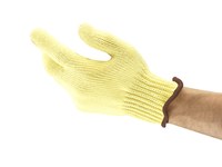 image of Ansell Goldknit 70-225 Yellow 9 Cut-Resistant Glove - ANSI A3 Cut Resistance - 222127