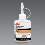 3M Scotch-Weld CA7 Cyanoacrylate Adhesive Clear Liquid 1 oz Bottle - 21061