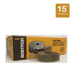 image of Bostitch.10 in 15° Coil Siding Nails C4DCSBALG - 1 1/2 in - Steel - Ballistic Point