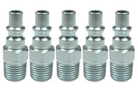 image of Coilhose Connector 1401-T5 - 1/4 in MPT Thread - Plated Steel - 92701