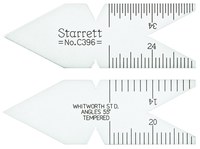 image of Starrett Steel Center Gauge - C396