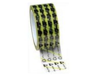 image of Protektive Pak Wescorp Clear / Yellow Static-Control Tape - 2 in Width x 72 yds Length - 2.4 mil Thick - PROTEKTIVE PAK 46916