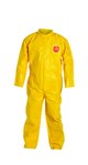 image of Dupont Chemical-Resistant Coveralls QC120B YL QC120BYL3X001200 - Size 3XL - Yellow