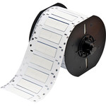 image of Brady B33-375-2-342-2 Die-Cut Printer Sleeve - 2 in x 0.375 in - Polyolefin - White - B-342 - 96786