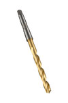 image of Dormer A530 35 mm Taper Shank Drill 5970270 - Right Hand Cut - TiN Finish - 339 mm Overall Length - 190 mm Flute - High-Speed Steel - Morse Taper Shank Shank