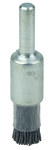 image of Weiler Bore-Rx Nylon Cup Brush - Shank Attachment - 3/8 in Diameter - 0.026 in Bristle Diameter - 86098