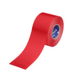 image of Brady ToughStripe Max Red Floor Marking Tape - 4 in Width x 100 ft Length - 0.024 in Thick - 62890