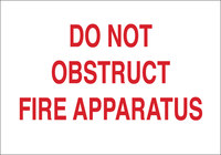 image of Brady B-555 Aluminum Rectangle White Fire Equipment Sign - 14 in Width x 10 in Height - 43272