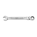 image of Milwaukee 45-96-9617 Flex Head Combination Wrench - Chrome Vanadium Steel - 233.43 mm