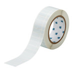 image of Brady Freezerbondz THT-163-492-3 Die-Cut Printer Label Roll - 1 in x 0.375 in - Polyester - White - B-492 - 66272