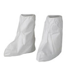 image of Ansell KleenGuard Disposable Shoe Covers A40 44491 - Size Universal - Microporous Film Laminate - White