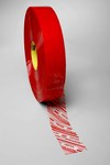 image of 3M Scotch 3199 Clear / Red Printed Box Sealing Tape - Pattern/Text = CHECK SEAL BEFORE ACCEPTING - 48 mm Width x 914 m Length - 2.05 mil Thick - 58529