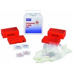 image of North First Aid Kit - 5 in Width - 5 in Length - 2.75 in Height - Metal Case Construction - 019735-0022L