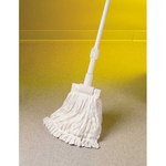 image of ITW Texwipe BetaMop II Polyester Wet Mop - White Fiberglass 60 in Autoclavable Handle - TX7106