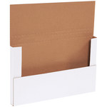 image of Oyster White Easy-Fold Mailers - 8.625 in x 14.125 in x 1 in - 2762