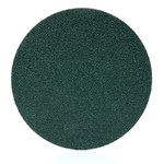 image of 3M Green Corps Green Corps Hookit Regalite 751U Coated Aluminum Oxide Green Hook & Loop Disc - Paper Backing - E Weight - 36 Grit - Very Coarse - 8 in Diameter - 00525