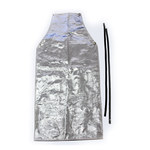 image of Chicago Protective Apparel Green Aluminized Zetex Heat-Resistant Apron - 24 in Width - 48 in Length - 548-AZ