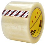 image of 3M Scotch High Tack Box Sealing Tape 375+ Clear - 48 mm Width x 50 m Length - 53343
