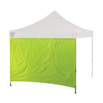 image of Ergodyne SHAX 6098 Commercial Pop-Up Tent Sidewall - 10 ft Height - Lime - 12998