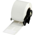 image of Brady WorkHorse M6-1-425-FT T-Flag Wire & Cable Labels - 1.18 in x 0.788 in - Polypropylene - White - B-425A - 60198