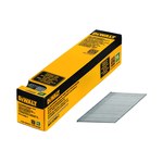 image of Dewalt 15 ga DA Finish Nails DCA15250G-2 - 2 1/2 in - Steel - Chisel Point