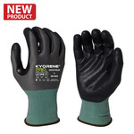 image of Armor Guys Kyorene Pro 00-842 Green/Black Large Cut-Resistant Gloves - ANSI A4 Cut Resistance - Nitrile Foam Palm & Fingers Coating - 00-842 LG