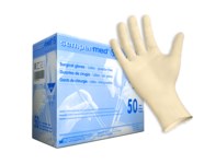 image of Sempermed Supreme SPFP Tan 9 Powder Free Disposable Gloves - Surgical Grade - Rough Finish - SPFP900