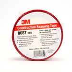 image of 3M 8087 Red Splicing & Core Starting Tape - 48 mm Width x 66 m Length - 3.05 mil Thick - 65805