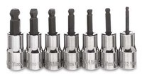 image of Williams JHWWSM-7HBA Bit Socket - 1/4 in Ball Tip Hex Drive - 32000