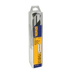 image of Irwin 1 in Reduced Shank Drill Bit 91164 - Black Oxide Finish - 6 in Overall Length - 3 in Flute - M7 High-Speed Steel - 3-Flatted Shank