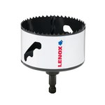 image of Lenox Speed Slot Arbored Hole Saw 1772945 - 3 3/8 in Diameter - Bi-Metal