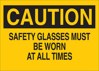 image of Brady B-302 Polyester Rectangle Yellow PPE Sign - 10 in Width x 7 in Height - Laminated - 84989